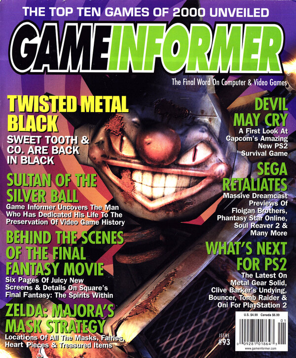 Game Informer Issue 93 (January 2001) cover